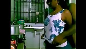Witness maid poked by manager in the kitchen