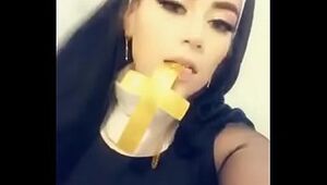 Trampy Nun gets pounded and receives a yam-sized internal cumshot